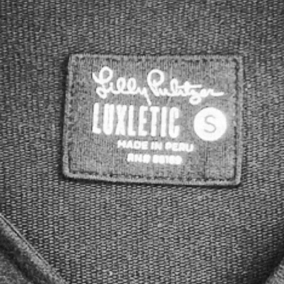 Lilly Pulitzer Cassi Popover Onyx Sz S Used MSRP Comfy Baggy Casual No Neck Tie - Picture 2 of 9